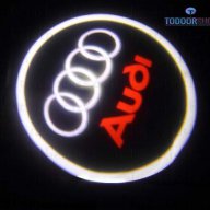 LED лого проектор за BMW , Mercedes , Audi , Opel , Volkswagen, снимка 2 - Аксесоари и консумативи - 9903548