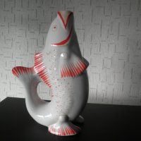Порцеланова ваза с форма на риба, снимка 2 - Вази - 19099892