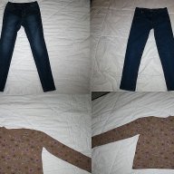 Два чифта дънки размер 134 см. Kappahl, Vintage Angel , снимка 1 - Детски панталони и дънки - 10405814