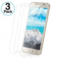 3бр. Samsung Galaxy S6 стъклен протектор, снимка 1 - Фолия, протектори - 23672688