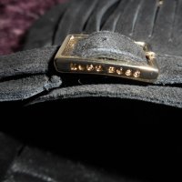HUGO BOSS Fara Leather Heeled Sandals Fringe Detail, снимка 7 - Дамски обувки на ток - 21294425