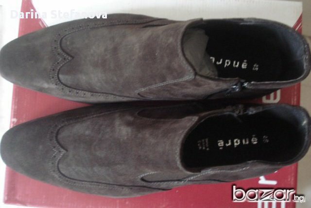 Нови, оригинални, френски-естествен велур, снимка 1