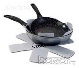 STONELINE® Комплект протектори за тигани – 2 бр. (Ø38 см), снимка 1