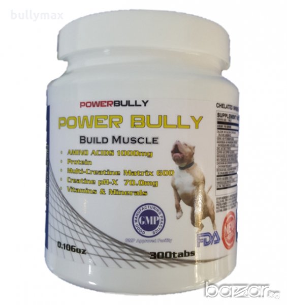 Протеин Power Bully 300 таблетки, снимка 1