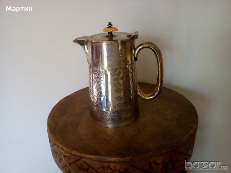 1906г. Посребрена масивна  - Кана - 1 бр. ( 777926) , снимка 1