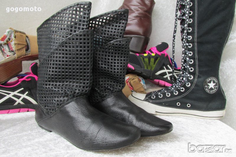ЕСЕННИ, ПРОЛЕТНИ, летни дамски ботуши, 100% естествена кожа,N- 39, GOGOMOTO.BAZAR.BG, снимка 1