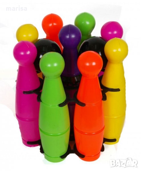 Детски кегли с поставка , снимка 1
