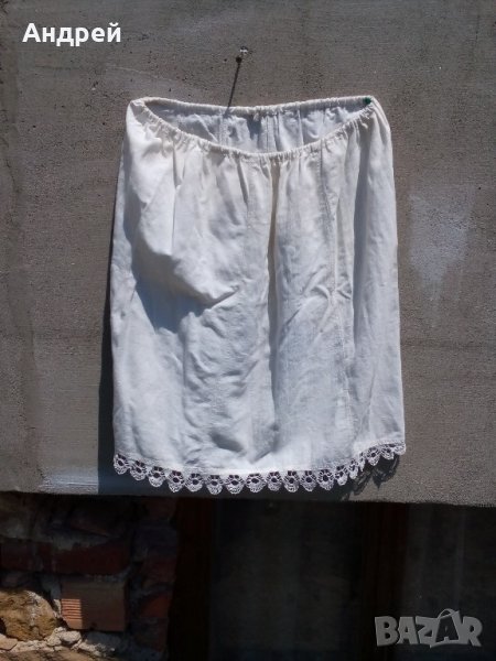 Старинна кенарена пола,фуста, снимка 1