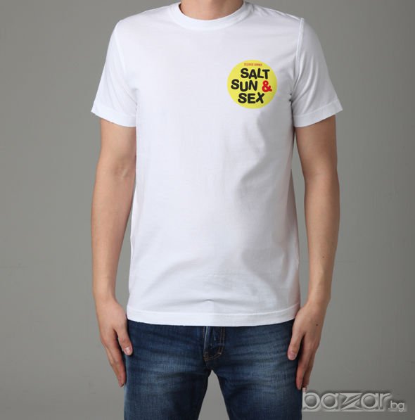 DSQUARED D2 SALT SUN & SEX PRINT Мъжка Тениска size S, снимка 1