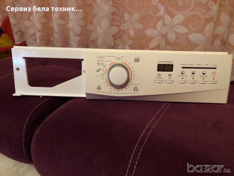 Продавам отлична управляваща платка с предният панел за автом. пералня Деу (Daewoo) 6кг, снимка 1