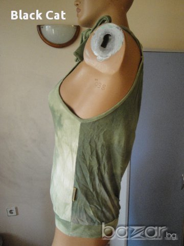 Атрактивен светлозелен дамски топ / потник, дамска блуза / тениска без ръкави, ръкав, дамско бюстие, снимка 4 - Корсети, бюстиета, топове - 8501207
