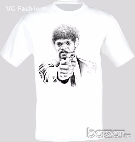 Криминале Pulp Fiction Jules Winnfield Тениска Мъжка/Дамска S до 2XL, снимка 1