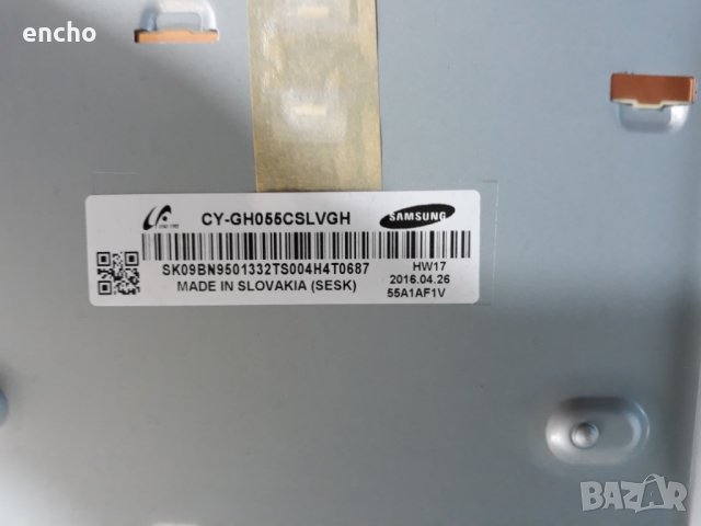 Счупен Samsung UE55J6250SU, снимка 4 - Части и Платки - 25536382