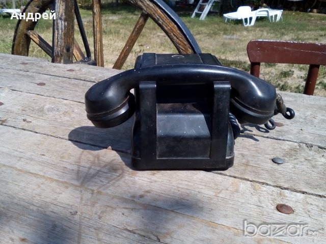 Телефон с вилка Т-ТМ - 60, снимка 3 - Антикварни и старинни предмети - 16643366