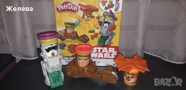 Формички за пластелин и play doh Star Wars