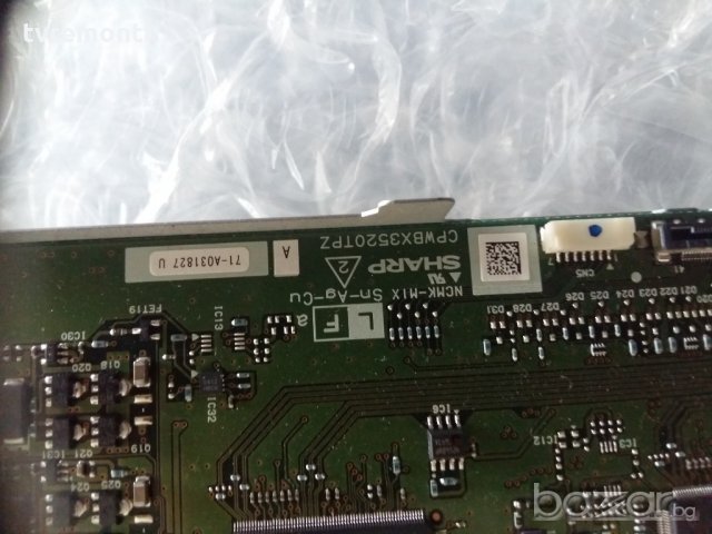T-Con Board CPWBX3520TPZ, снимка 2 - Части и Платки - 21360802