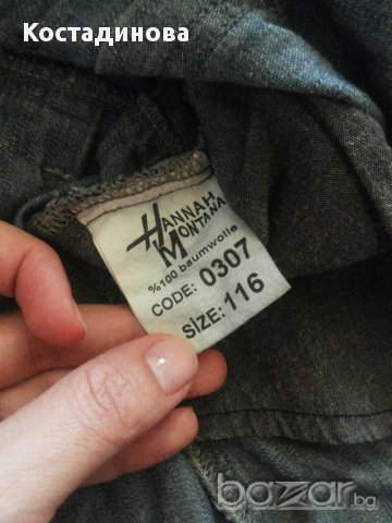 дънкова рокличка, снимка 3 - Детски рокли и поли - 15829463