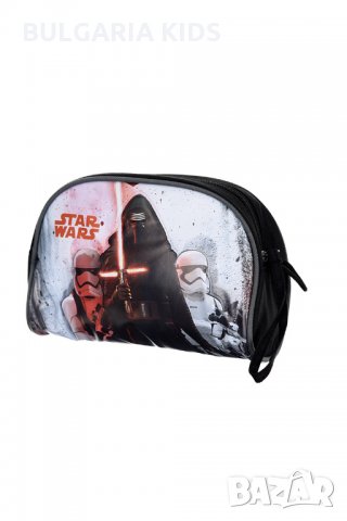 Детски несесер STAR WARS 3D.Непромокаем става и за тоалетни принадлежности.НА ЕДРО!