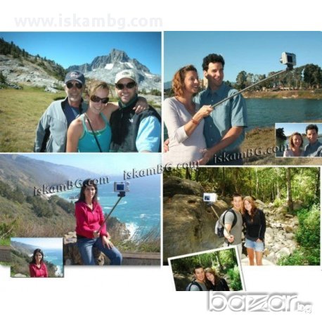 Пръчка за Селфи + блутут дистанционно, снимка 2 - Калъфи, кейсове - 13433940