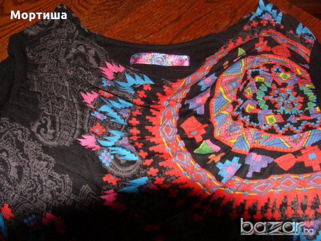  desigual оригинална блуза (туника)  намалена, снимка 6 - Туники - 21157081