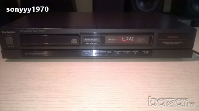 Technics sl-p111 cd-made in japan-внос швеицария, снимка 9 - Ресийвъри, усилватели, смесителни пултове - 12886864
