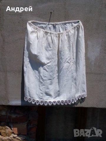 Старинна кенарена пола,фуста, снимка 1 - Антикварни и старинни предмети - 22066466