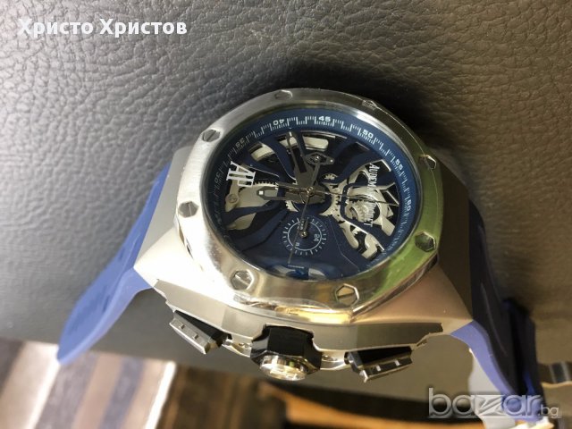 Audemars Piguet CONCEPT LAPTIMER MICHAEL SCHUMACHER BLUE реплика клас ААА+