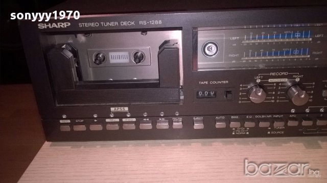 sharp  rs-1288h tuner deck/apss-made in japan-from uk, снимка 6 - Ресийвъри, усилватели, смесителни пултове - 17063543