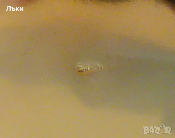 Английска бронзова кана,каничка,маркирана. , снимка 8 - Антикварни и старинни предмети - 25660653