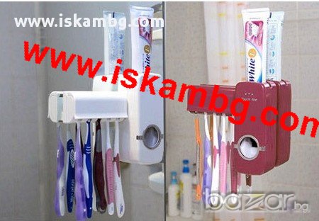 Автоматичен диспенсър за паста за зъби - код 0411, снимка 2 - Други - 13360067