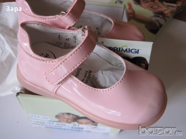 нови лачени обувки Primigi, 21ви номер, снимка 3 - Детски маратонки - 15875573