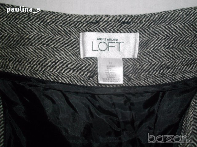 Сезонен Пола-панталон / панталон с широки крачоли с хастар "Loft" / Ann Taylor, снимка 14 - Панталони - 16717989