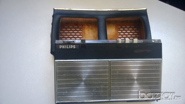 philips-receiver-ретро с кожен калъф- за колекция-от швеицария, снимка 4 - Ресийвъри, усилватели, смесителни пултове - 6980609