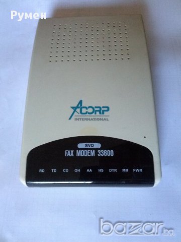 Факс/Модем външен ACORP-336EMS, снимка 7 - Рутери - 11937619