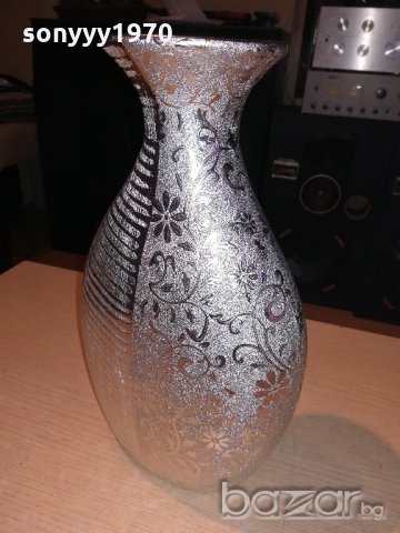 дизаинерска ваза-32х20х12см-внос швеицария, снимка 9 - Колекции - 20244565