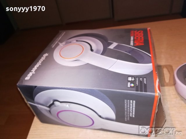 steelseries siberia usb-геимърски с кутия-внос англия, снимка 8 - Слушалки и портативни колонки - 20075014