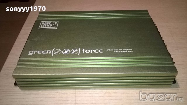 Raveland green force car audio amplifier-1000w-внос швеицария, снимка 4 - Аксесоари и консумативи - 18030276
