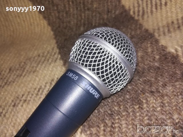 shure SM58-марков-ПРОФИ-микрофон-внос швеицария, снимка 14 - Микрофони - 20459741