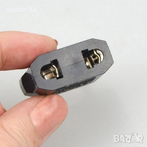 Щепсел преходник от американски към български стандарт нови, снимка 2 - Други - 24004445