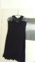 Черна рокля с презрамки, размер М, снимка 2