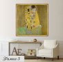 Картина Целувката- Густав Климт, репродукция, канава, класическа картина, рамкирана картина № 230, снимка 8