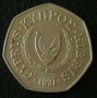 50 цента 1991, Кипър, снимка 2