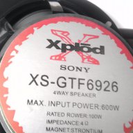 Sony 3 лентови говорители за кола авто колони 6/9 '' Нови 400w, снимка 2 - Аксесоари и консумативи - 12904290