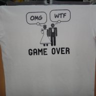 GAME OVER, снимка 1 - Тениски - 15375293