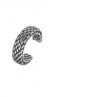 Сребърен пръстен мозайка, снимка 1 - Пръстени - 19831869
