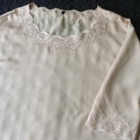 дамска копринена блуза , снимка 14 - Блузи с дълъг ръкав и пуловери - 21444873