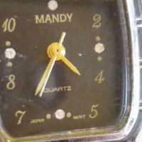 Дам.часовник-"Mandy"-кварц-Japan. Закупен от Германия., снимка 2 - Дамски - 22120550