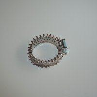 Сребърен пръстен Ролина, снимка 2 - Пръстени - 22077014