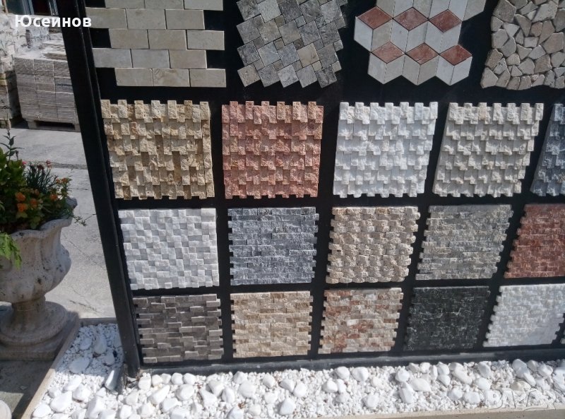 Облицовка (мозайка) от естествен камък (мрамор, травертин), снимка 1