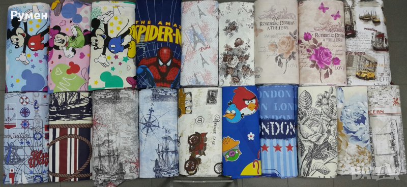 Платове за спално бельо 100 % памук , снимка 1